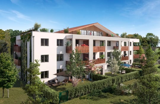Programme immobilier neuf Les Terrasses de Piquessary à Boucau