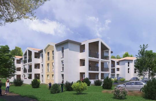 Appartement neuf à vendre dans la résidence Arborescence à Saint-Vincent-de-Tyrosse