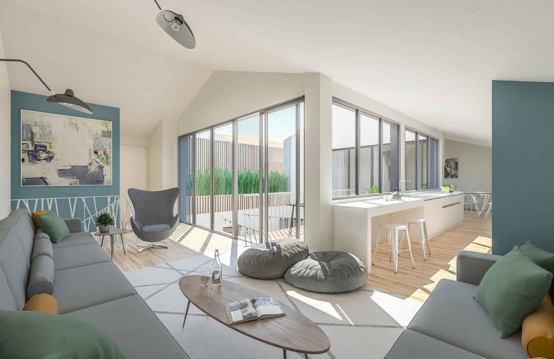 Programme immobilier neuf Les Patios d'Émile à Bordeaux